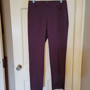 EIleen Fisher Purple Sample Trousers